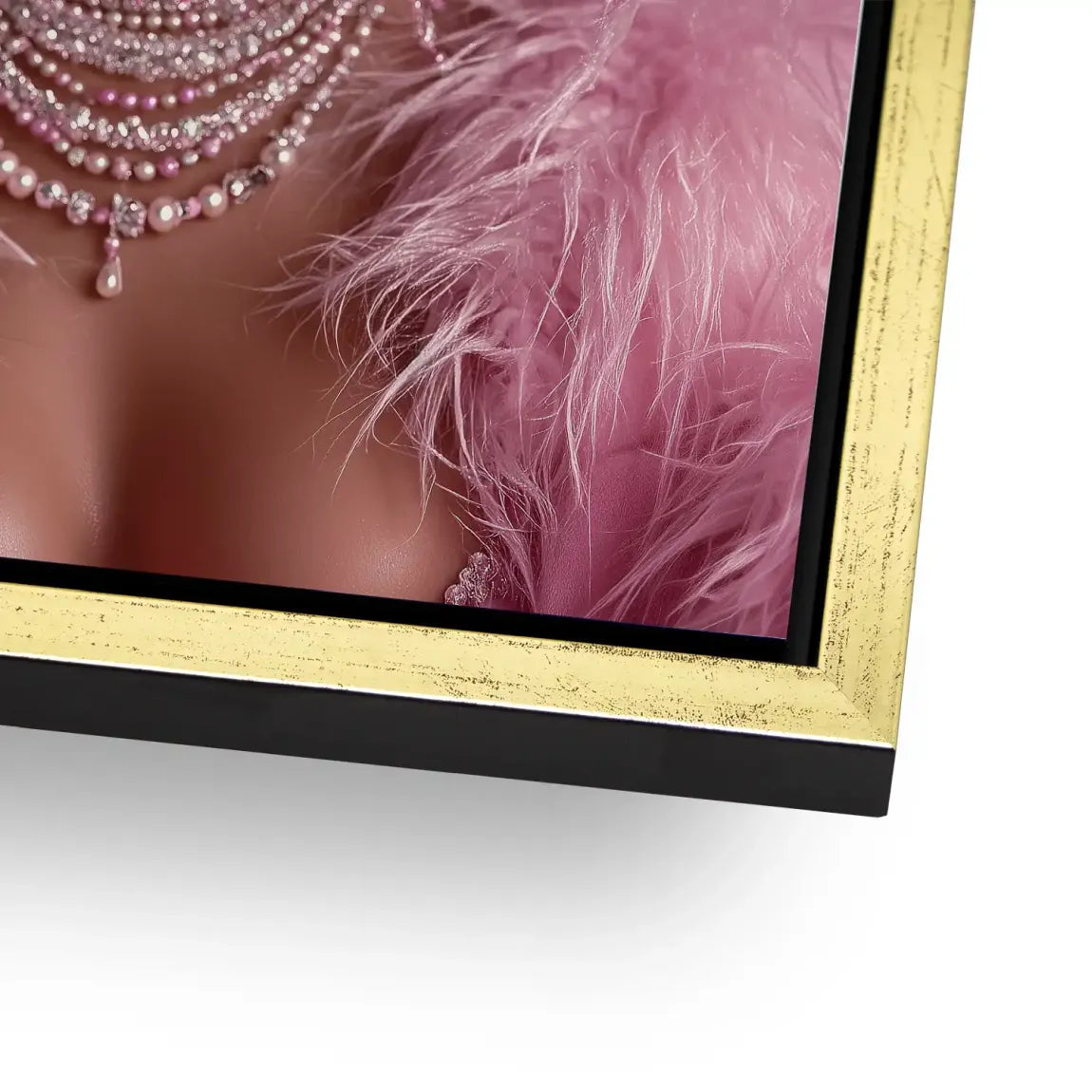 Glamour Girl Alu Dibond Bild