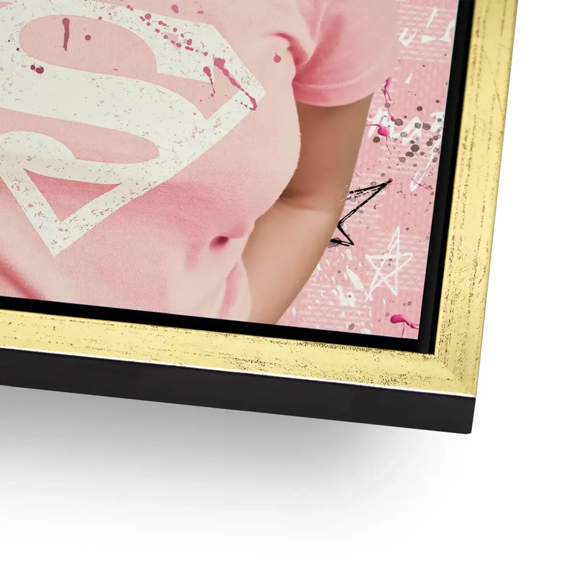 Marilyn Monroe Superman Alu Dibond Wandbild