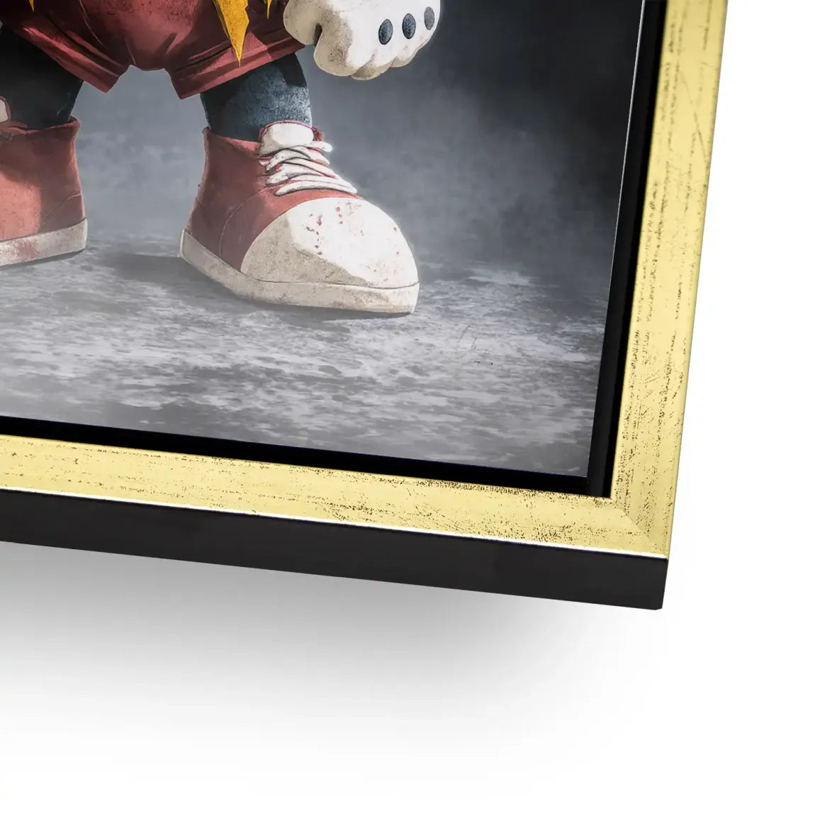 Midnight Micky Mouse Alu Dibond Bild