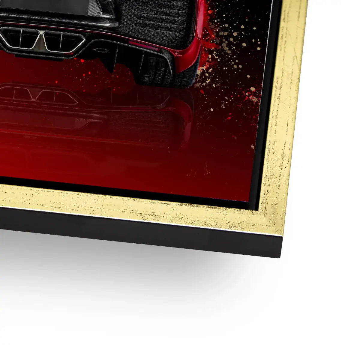 Art of Success Bugatti Alu Dibond Bild