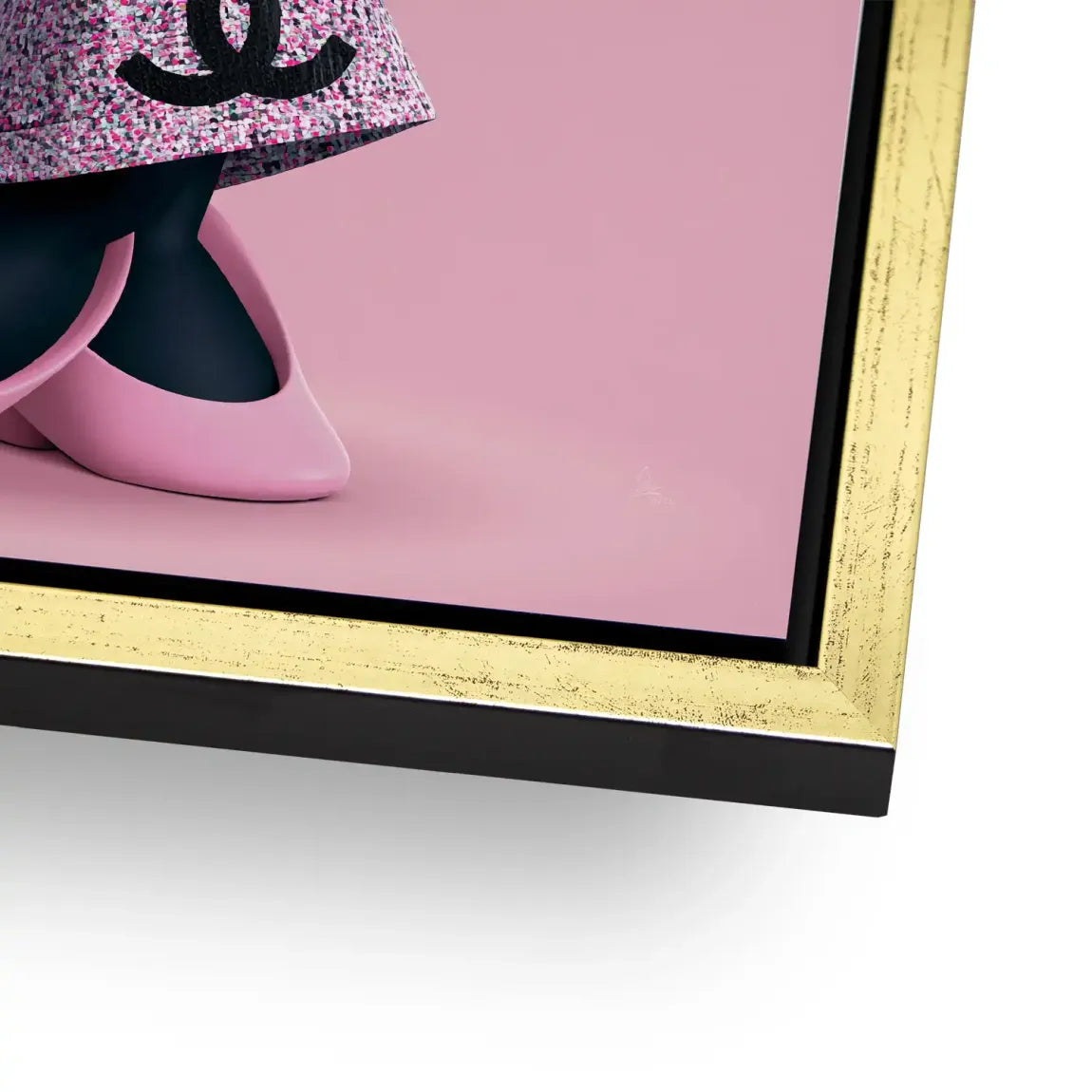Minnie Maus Moet Alu Dibond Wandbild