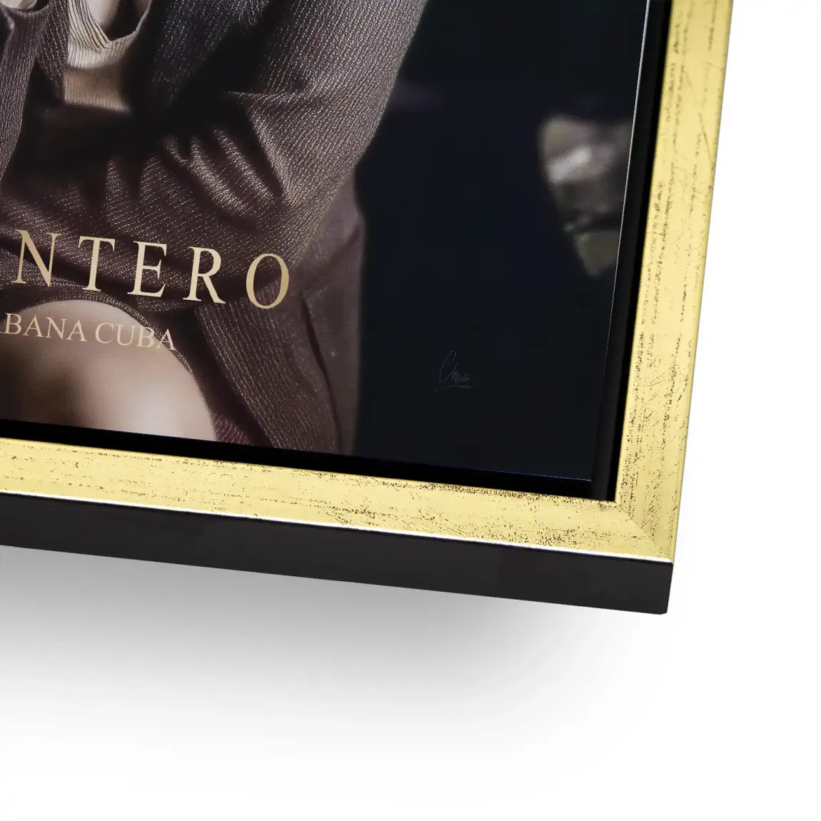 Whisky Noir Alu Dibond Bild