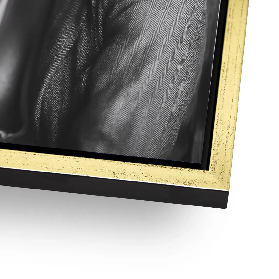 Smoked Confidence Noir Alu Dibond Bild