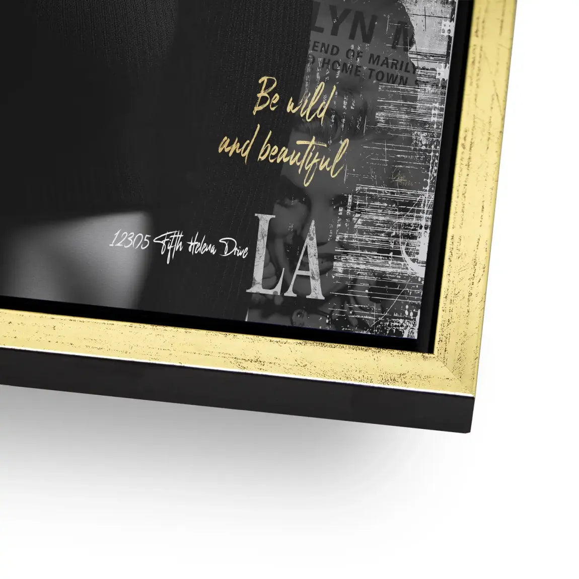 Marilyn Monroe Legend Alu Dibond Wandbild
