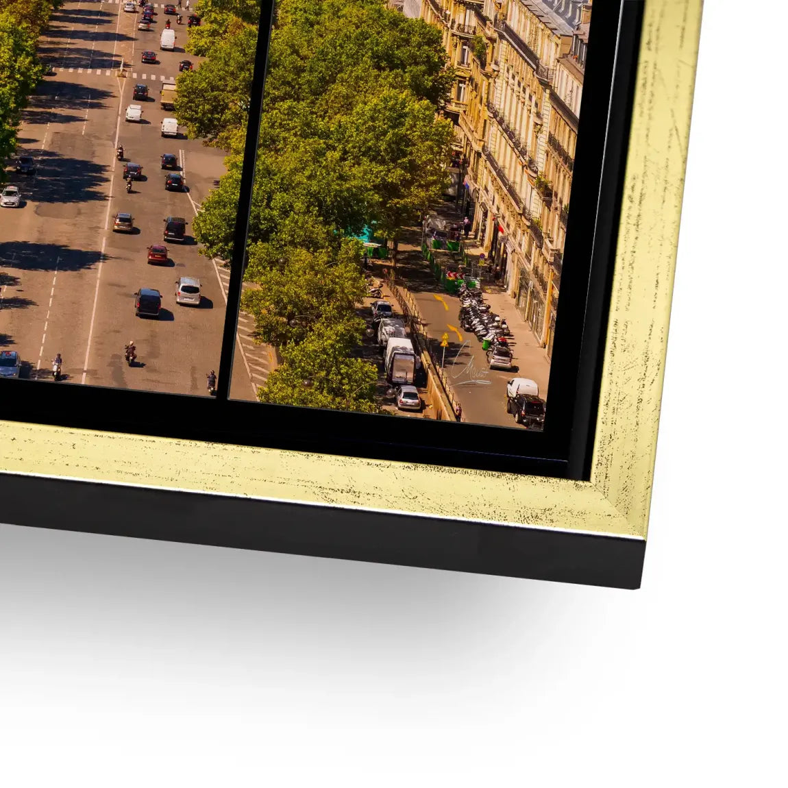 Avenue Lumière Paris Alu Dibond Bild