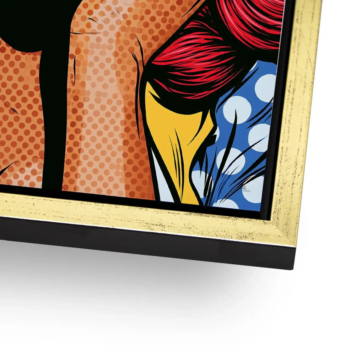 Pop Art Diva Alu Dibond Wandbild