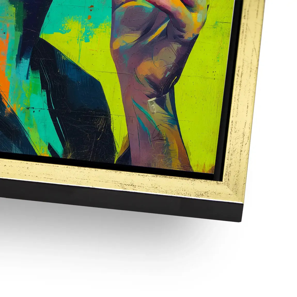 Frida Smoke Queen Alu Dibond Bild