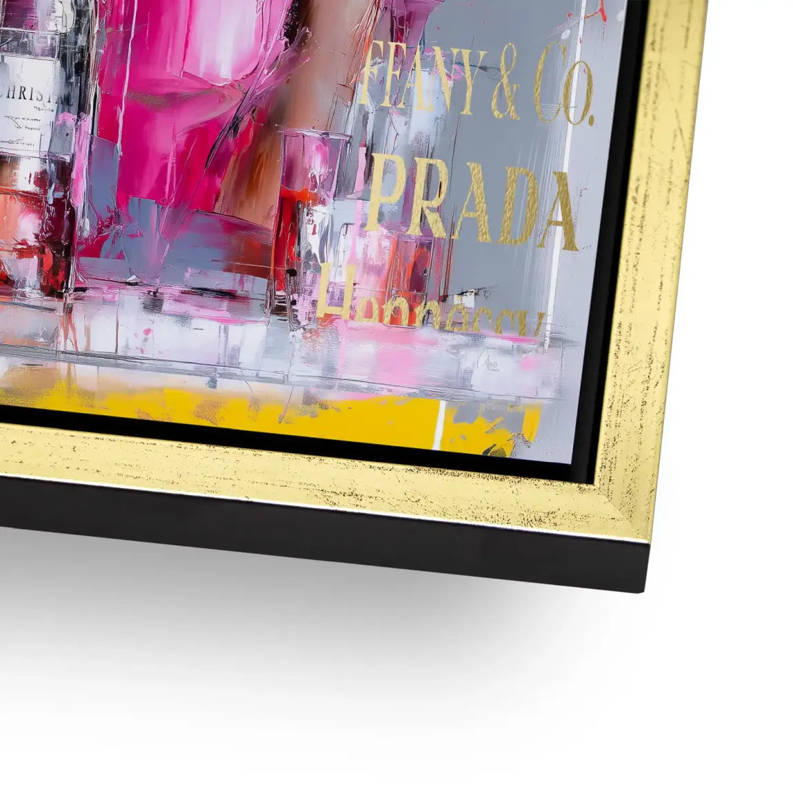 Audrey Pop Couture Alu Dibond Bild