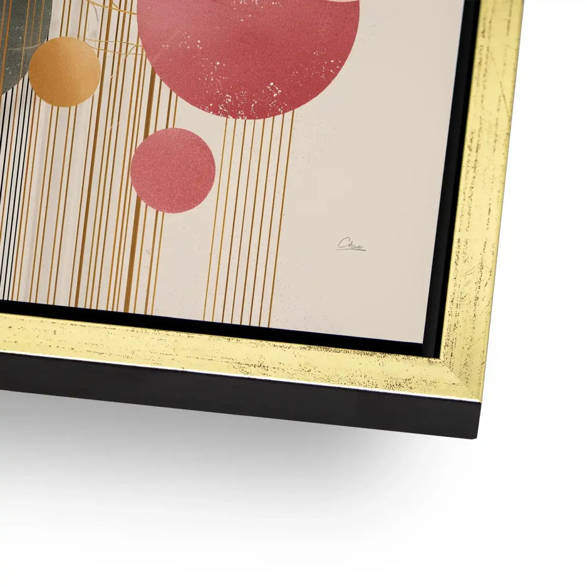 Circles of Serenity Alu Dibond Bild INGALERIE