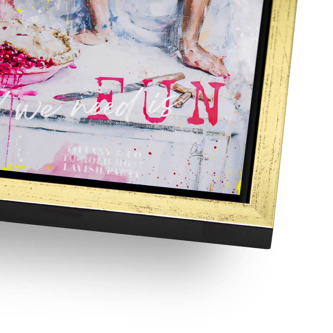 Audrey Marilyn Vogue Alu Dibond Wandbild