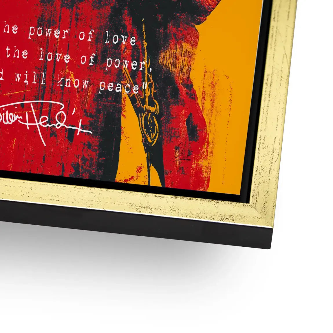 Electric Soul Hendrix Alu Dibond Bild