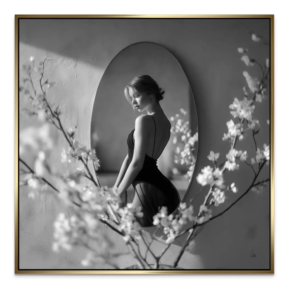 Velvet Muse Alu Dibond Bild