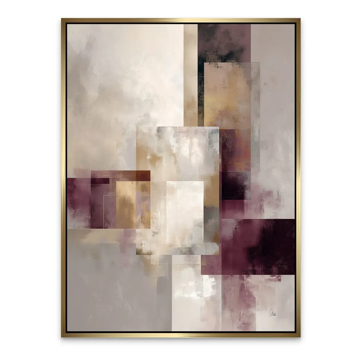 Mystic Geometry Alu Dibond Bild