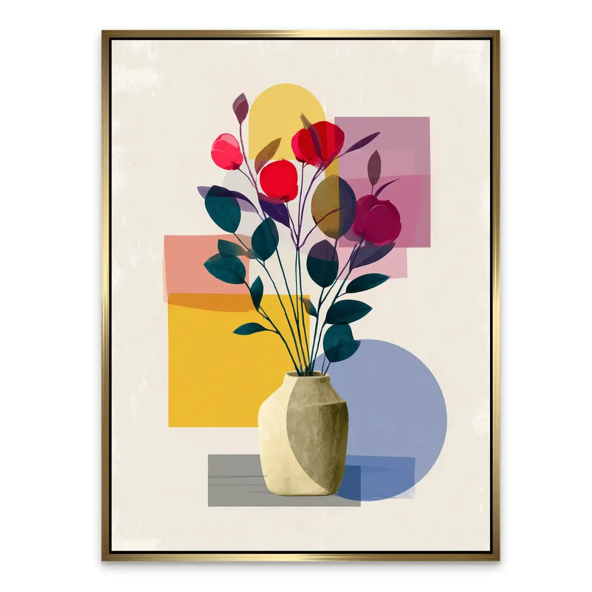 Modern Essence Abstract Alu Dibond Bild