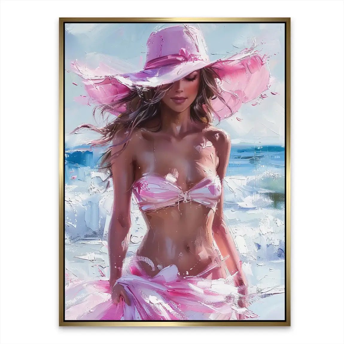 Summer Beach Beauty Nr.3 Alu Dibond Bild INGALERIE
