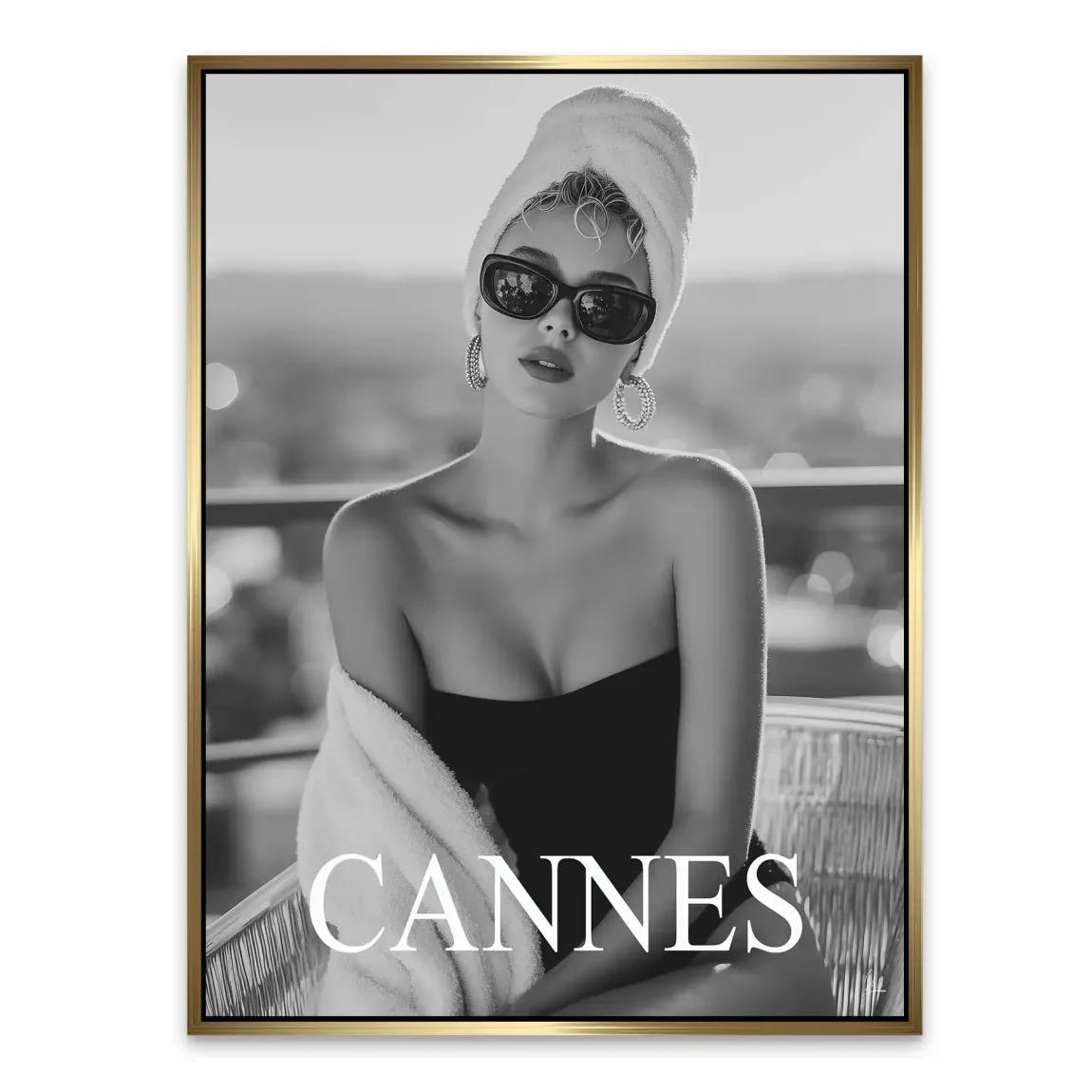 Cannes Glamour Alu Dibond Bild