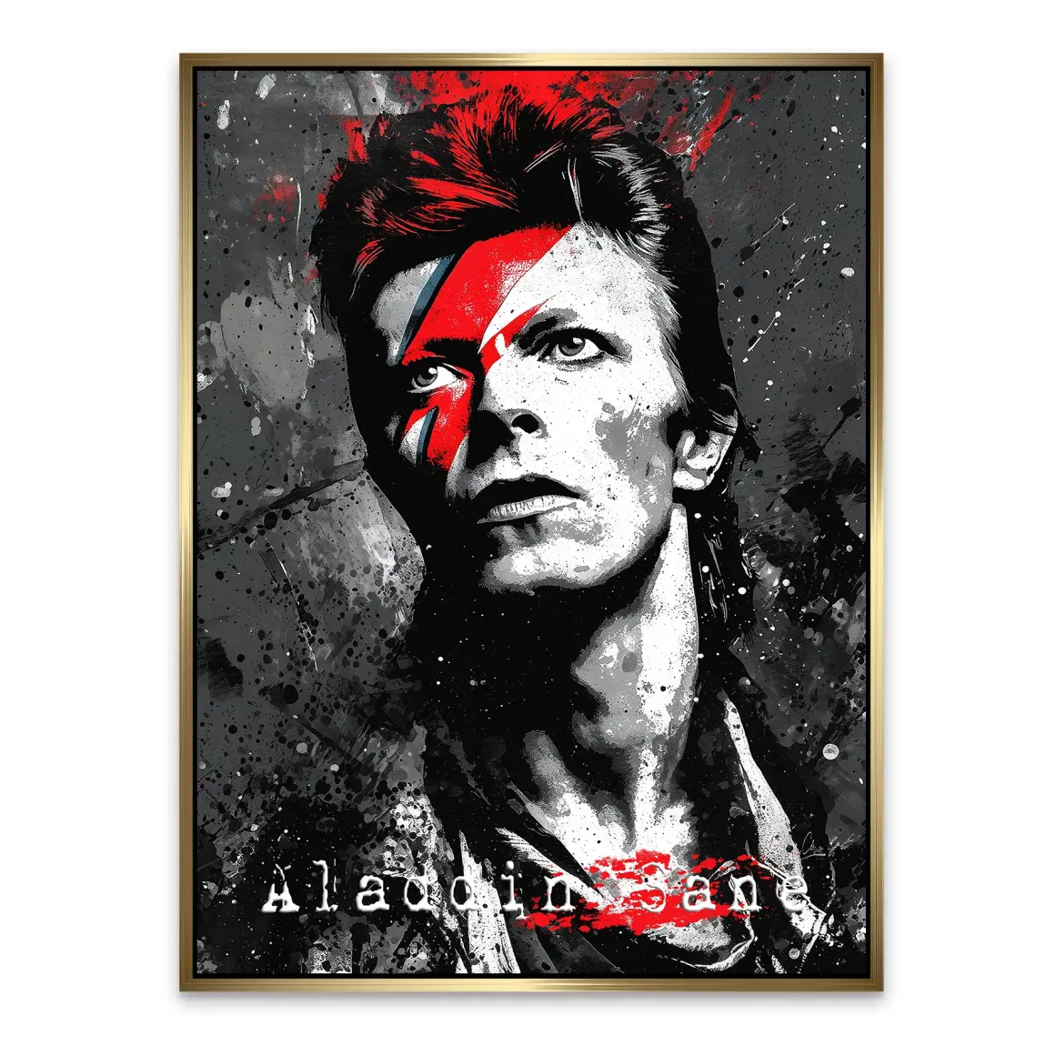 David Bowie Starlight Alu Dibond Bild