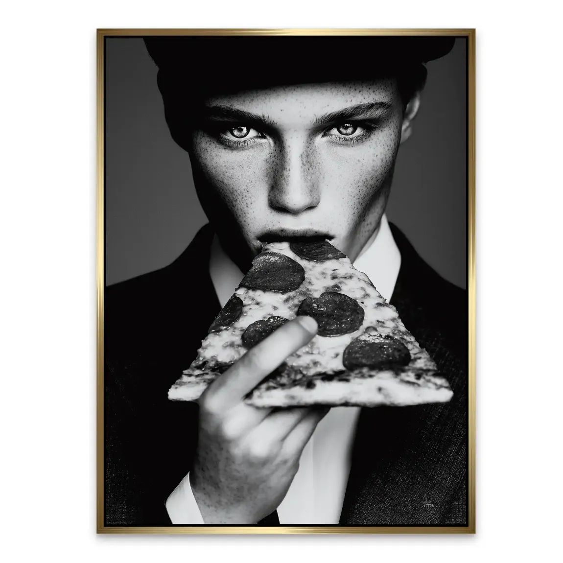 Pizza Charisma Alu Dibond Wandbild