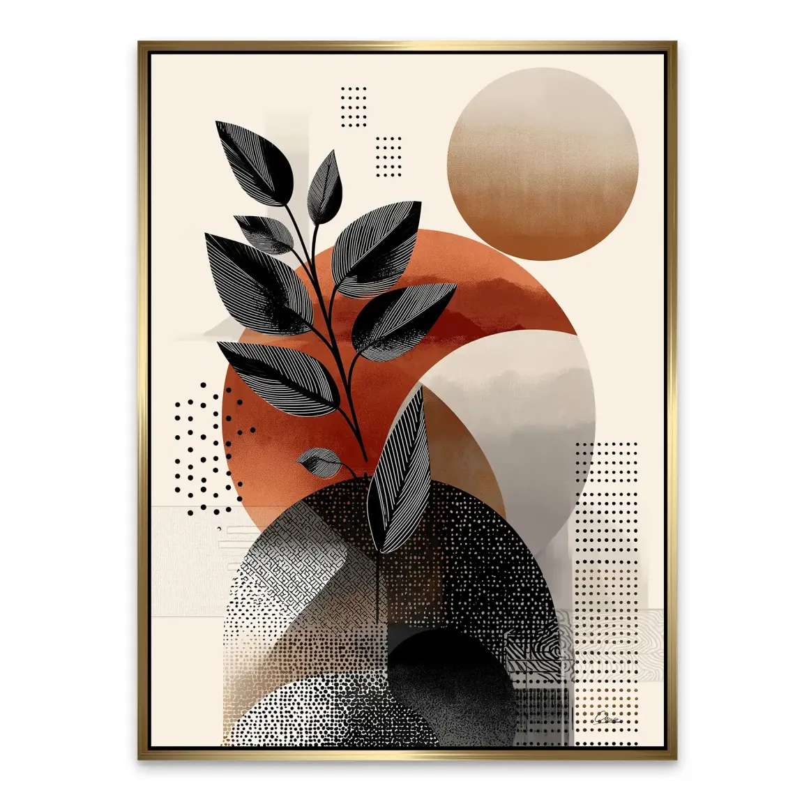 Terra Flora Harmony Alu Dibond Bild INGALERIE