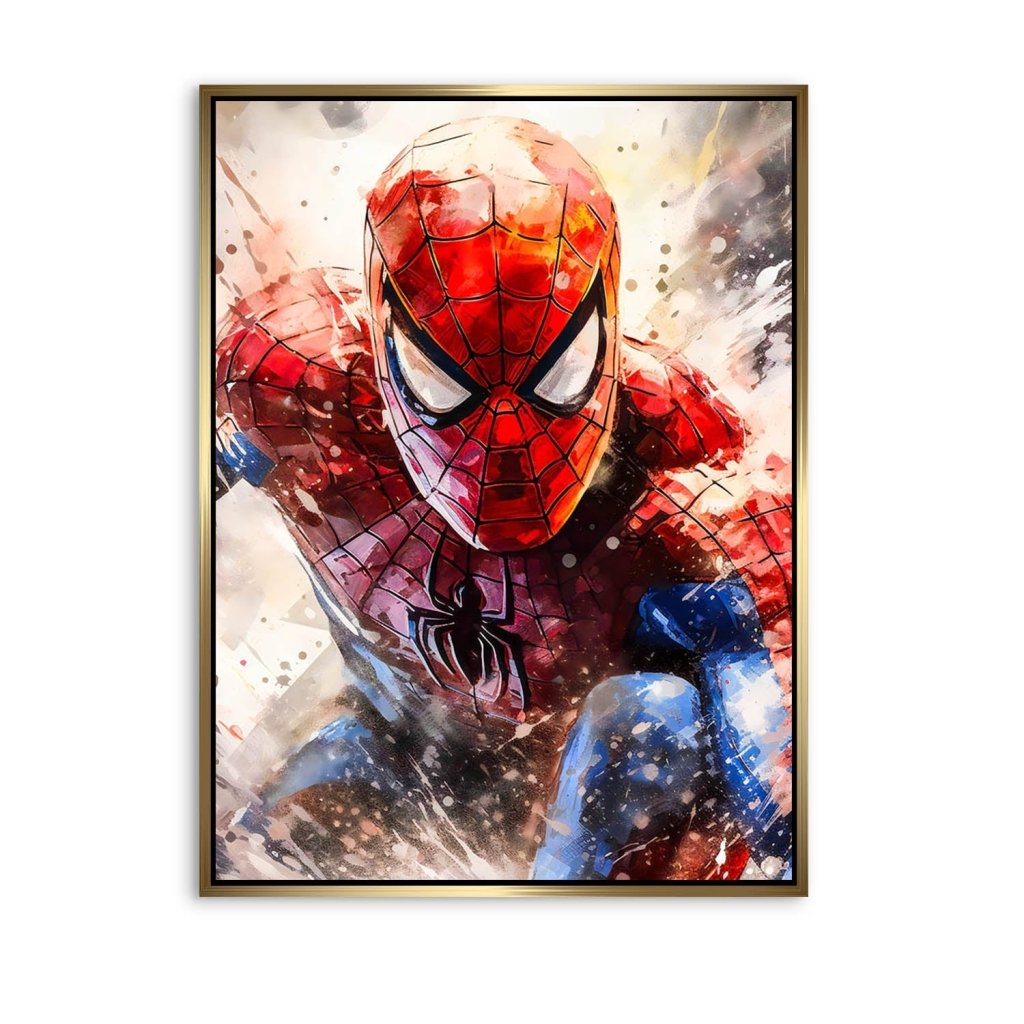 Pop Art Aludibond Bild Spiderman Abstrakt INGALERIE