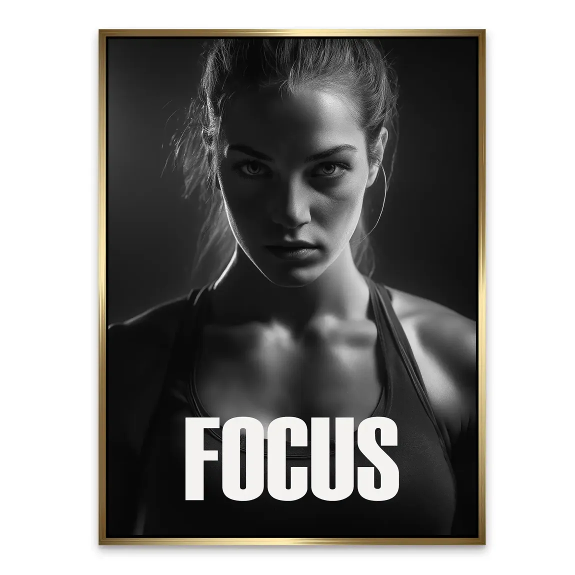 Focus Athletin Alu Dibond Bild