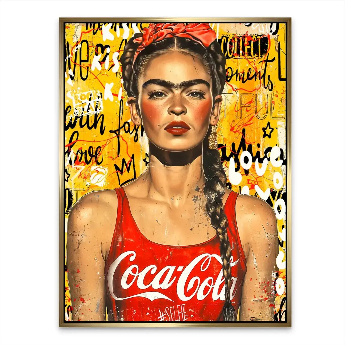 Frida Coke Alu Dibond Bild INGALERIE