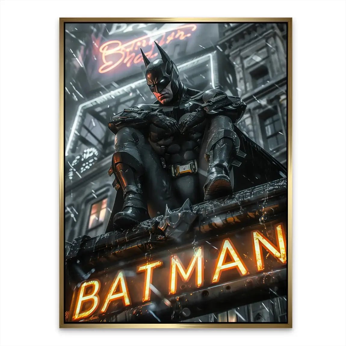 Batman Nr.5 Alu Dibond Bild INGALERIE