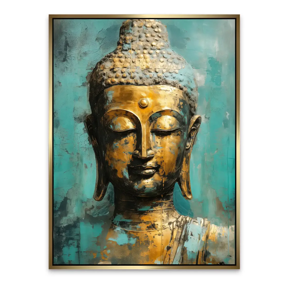 Buddha Essence Alu Dibond Bild INGALERIE