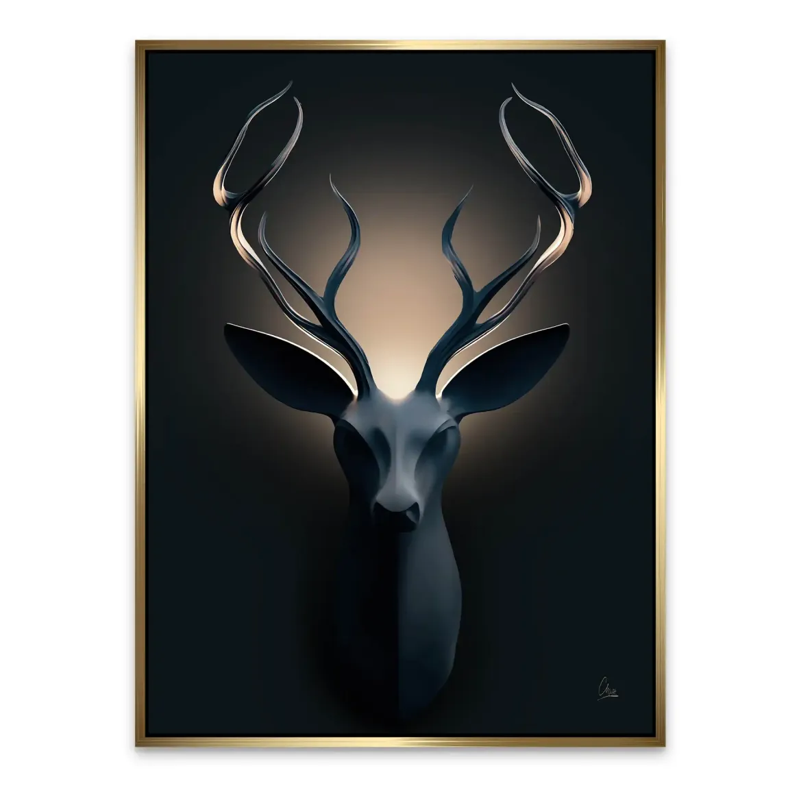 Majestätischer Hirsch Alu Dibond Bild