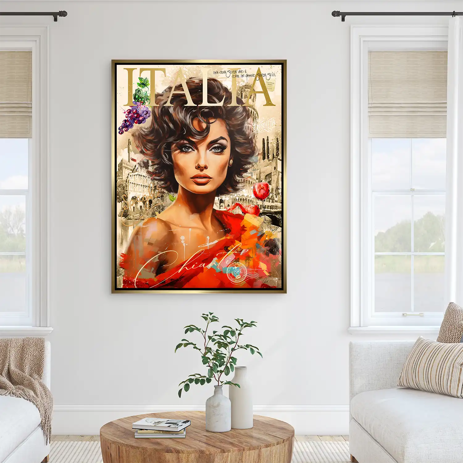 Sophia Italia AluDibond Bild INGALERIE