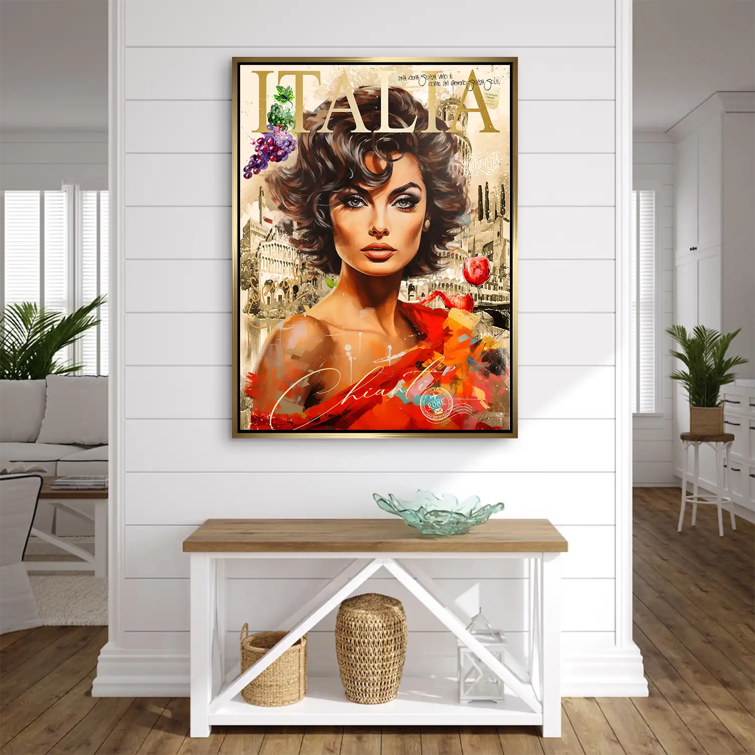 Sophia Italia AluDibond Bild INGALERIE