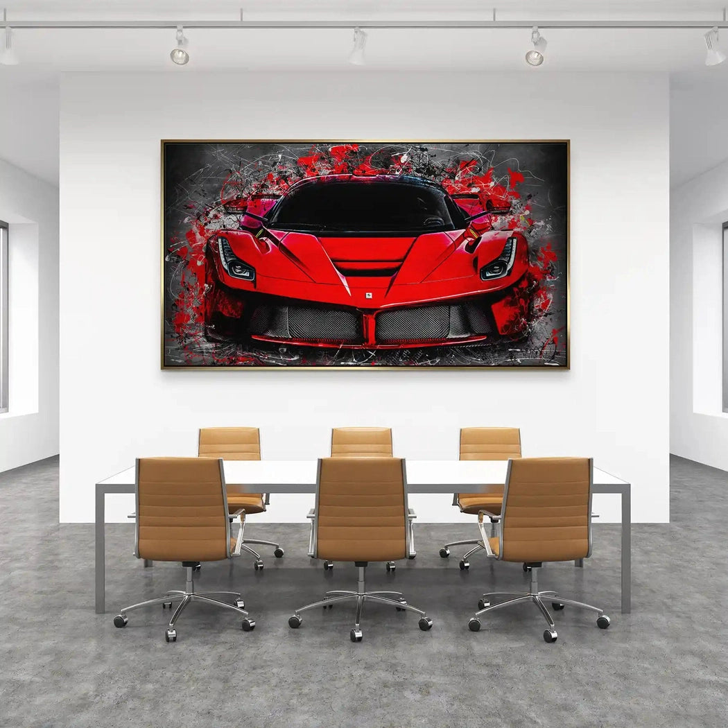 La Ferrari Abstrakt Alu Gebürstet INGALERIE