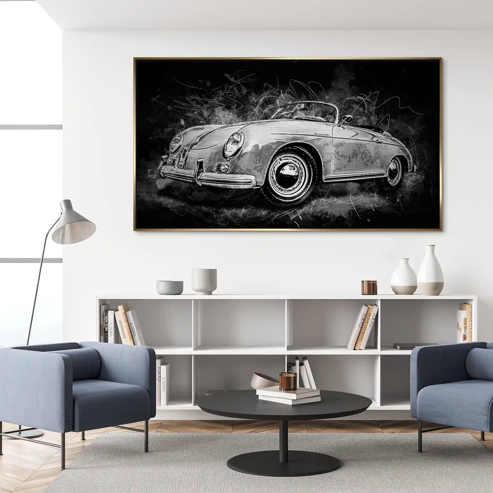 Porsche Speedster City Style Alu Gebürstet INGALERIE