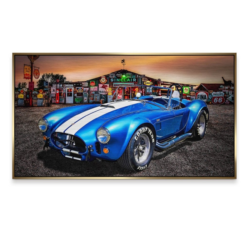 AC Cobra Abstrakt USA Alu Gebürstet INGALERIE