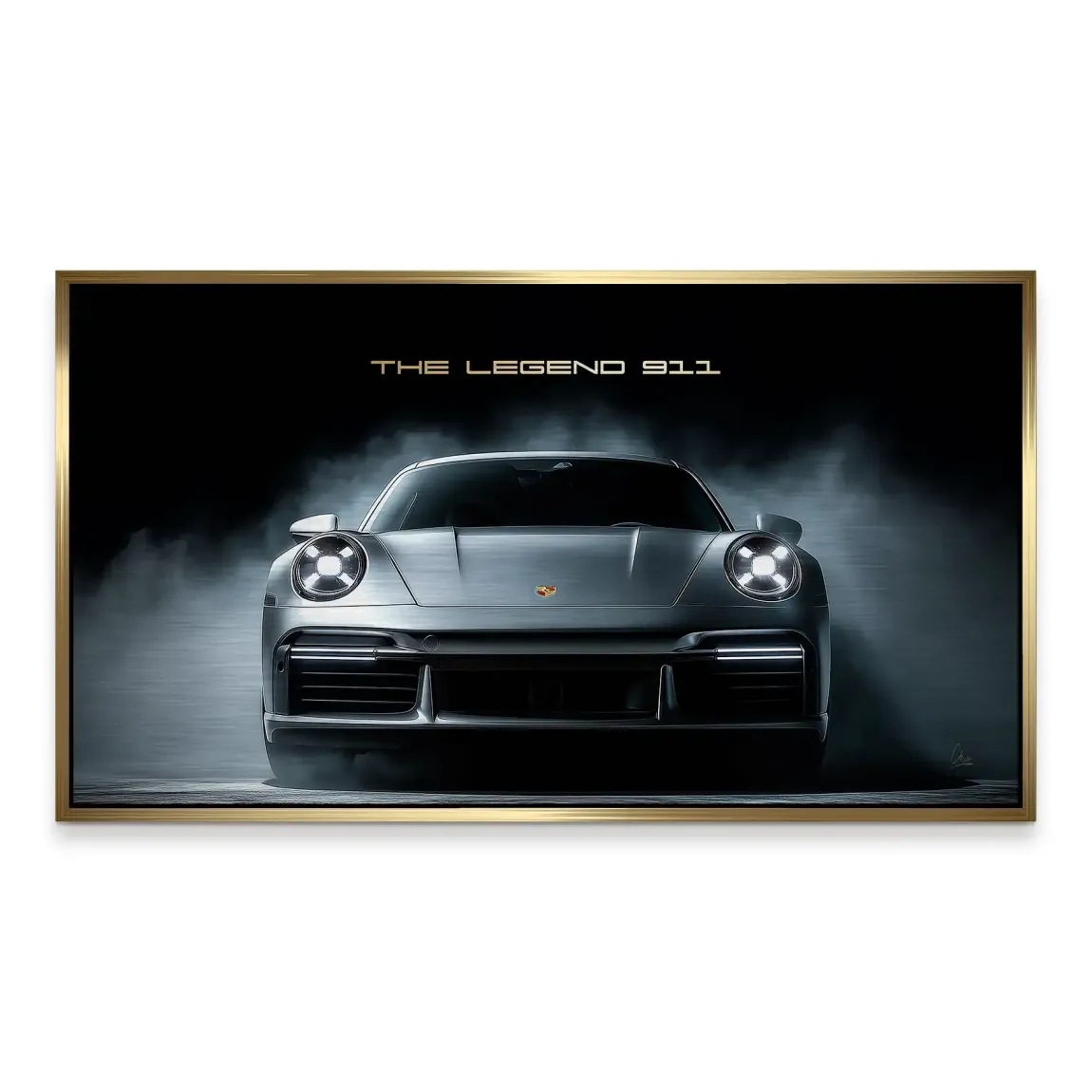 911 Silver Legend Alu Gebürstet