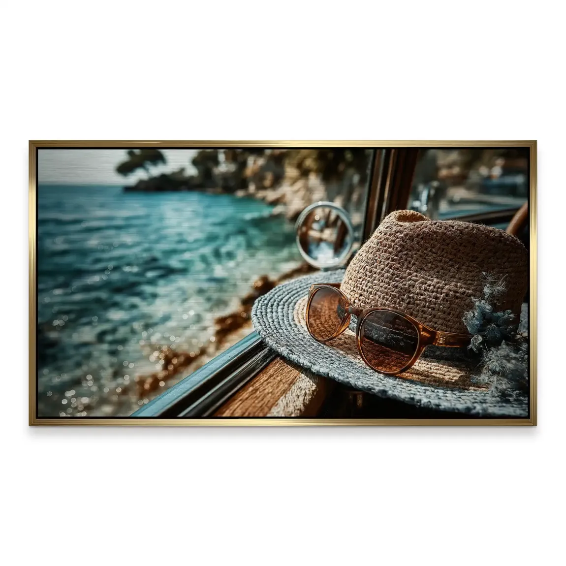 Blue Moments Alu Gebürstet