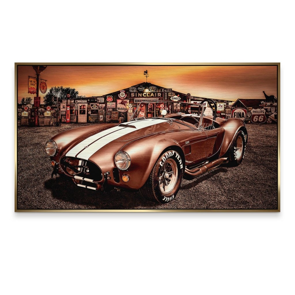 AC Cobra Abstrakt Sunset Alu Gebürstet INGALERIE