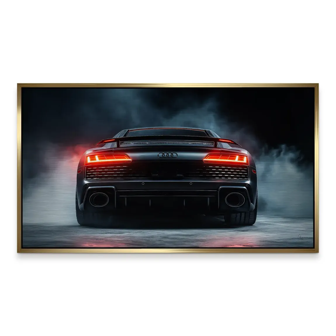 Audi R8 Dark Side Alu Gebürstet Bild