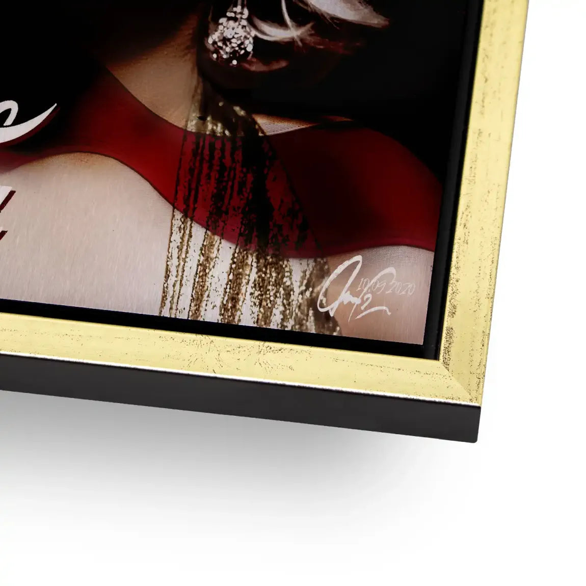 Marilyn Hollywood Glamour Alu Gebürstet