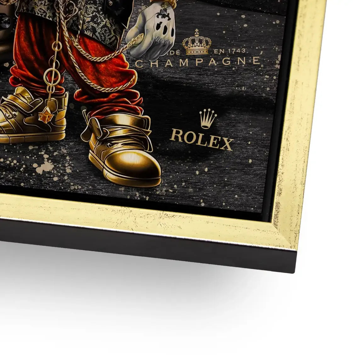 Mickey Gold 356 Porsche Alu Gebürstet