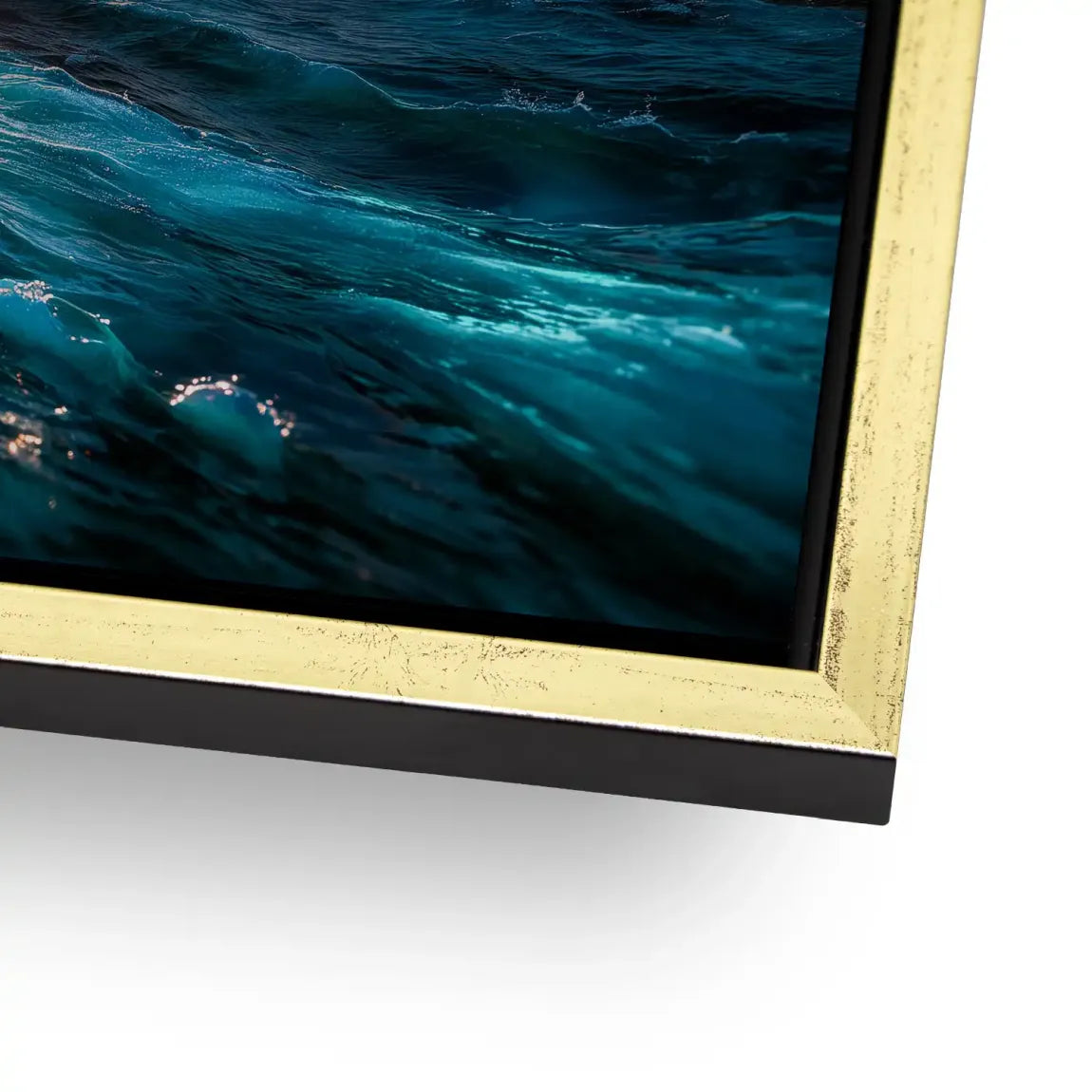 Wildes Meer Alu Gebürstet