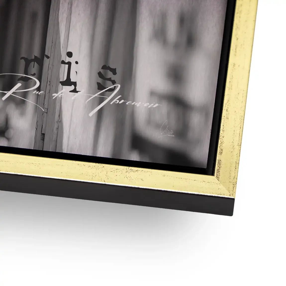 Audrey Hepburn Paris City Life Alu Gebürstet