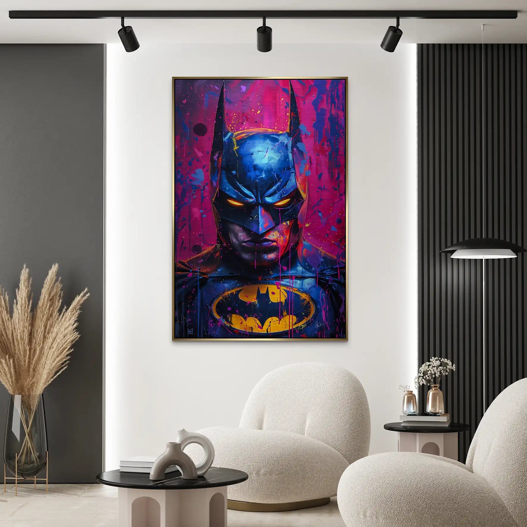 Batman Art AluDibond Gebürstet INGALERIE