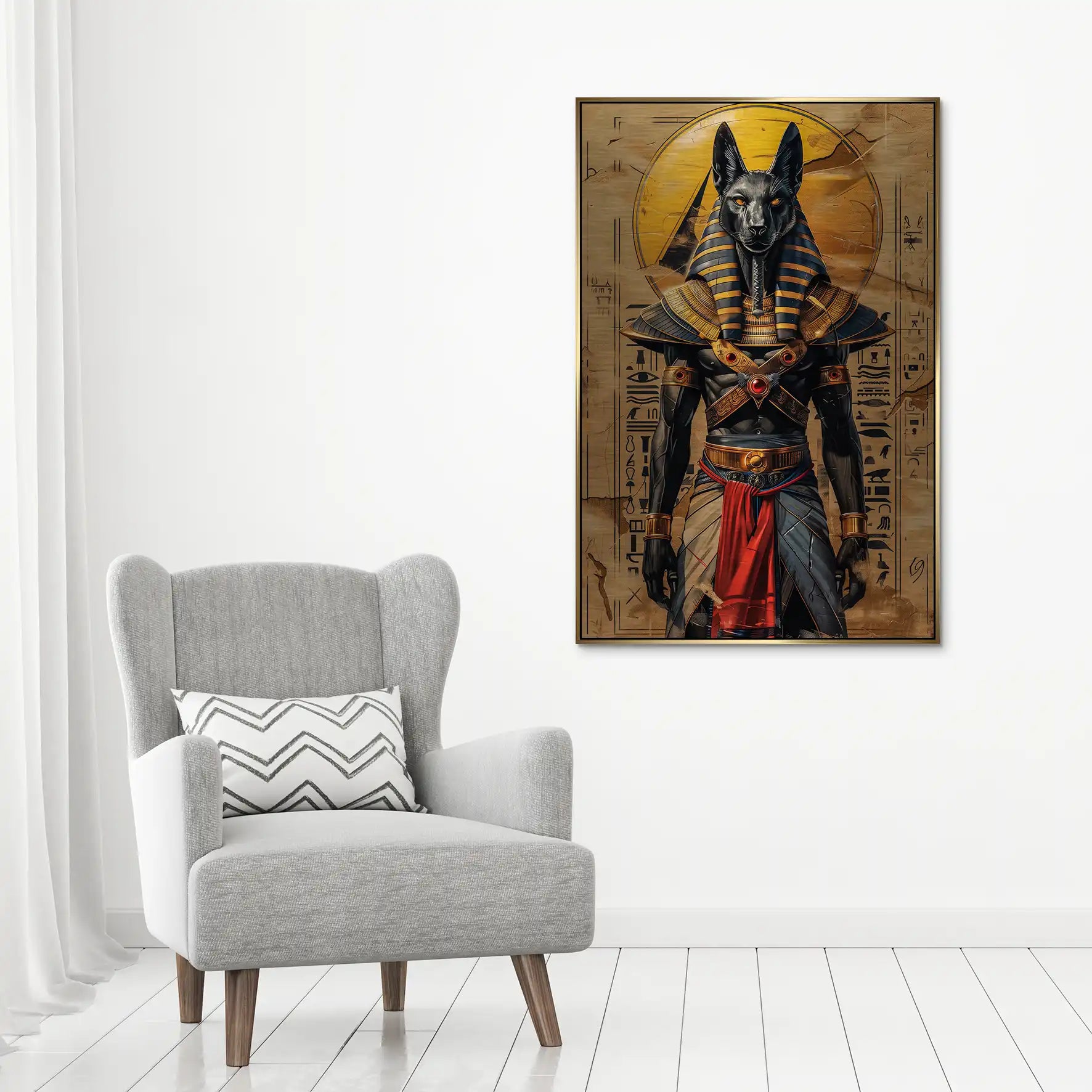 Anubis Modern Style AluDibond Gebürstet INGALERIE