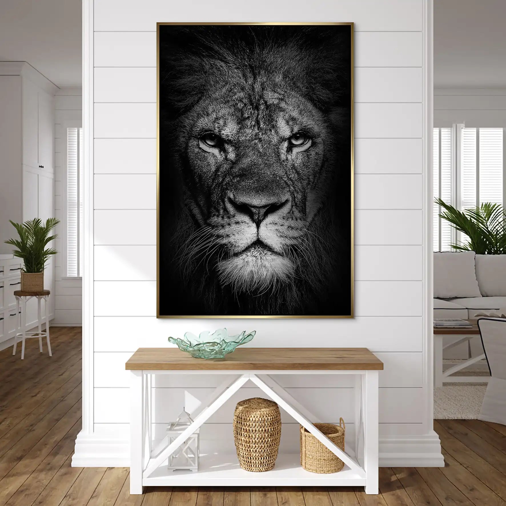 Lion Head AluDibond Gebürstet INGALERIE