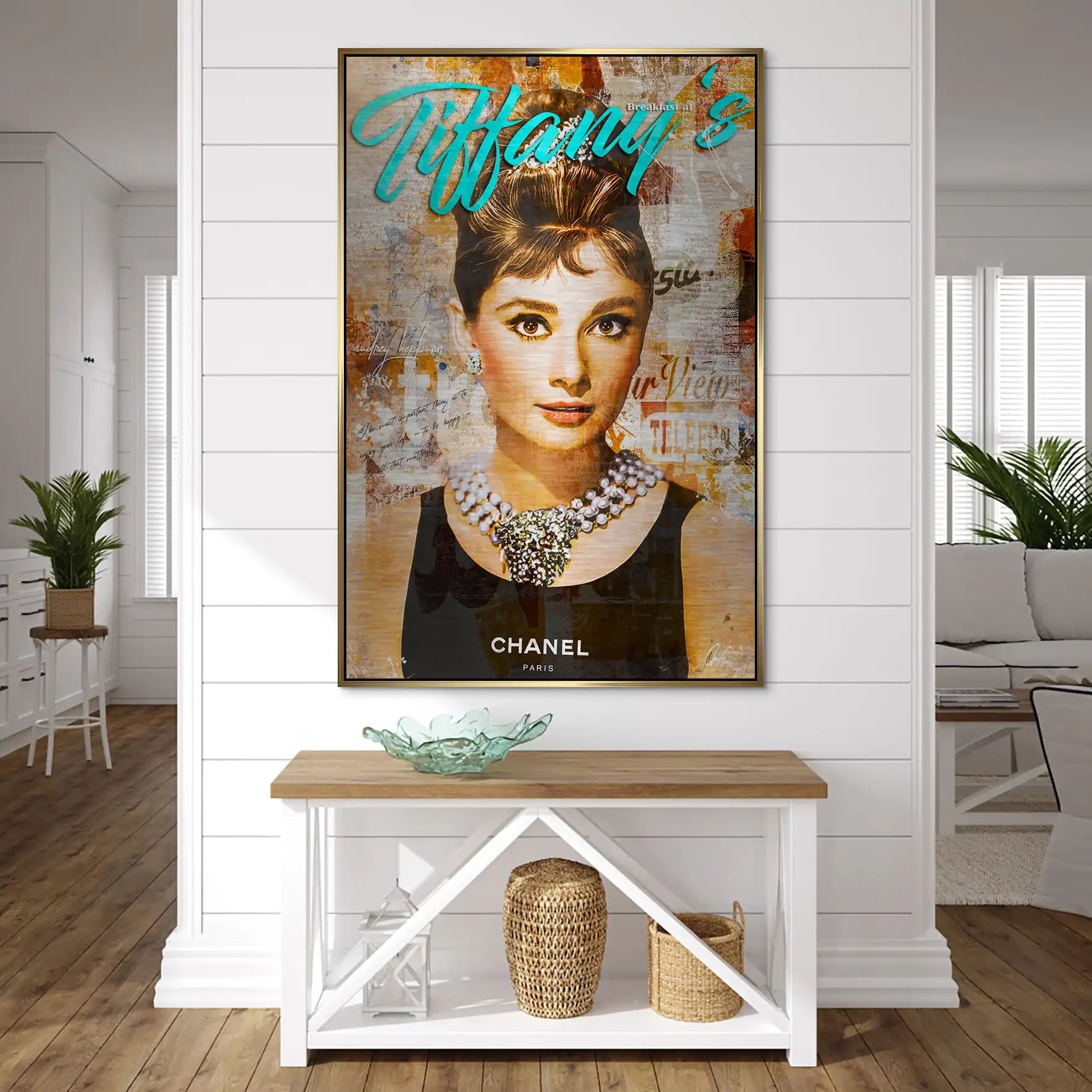Audrey Tiffany Art AluDibond Gebürstet INGALERIE