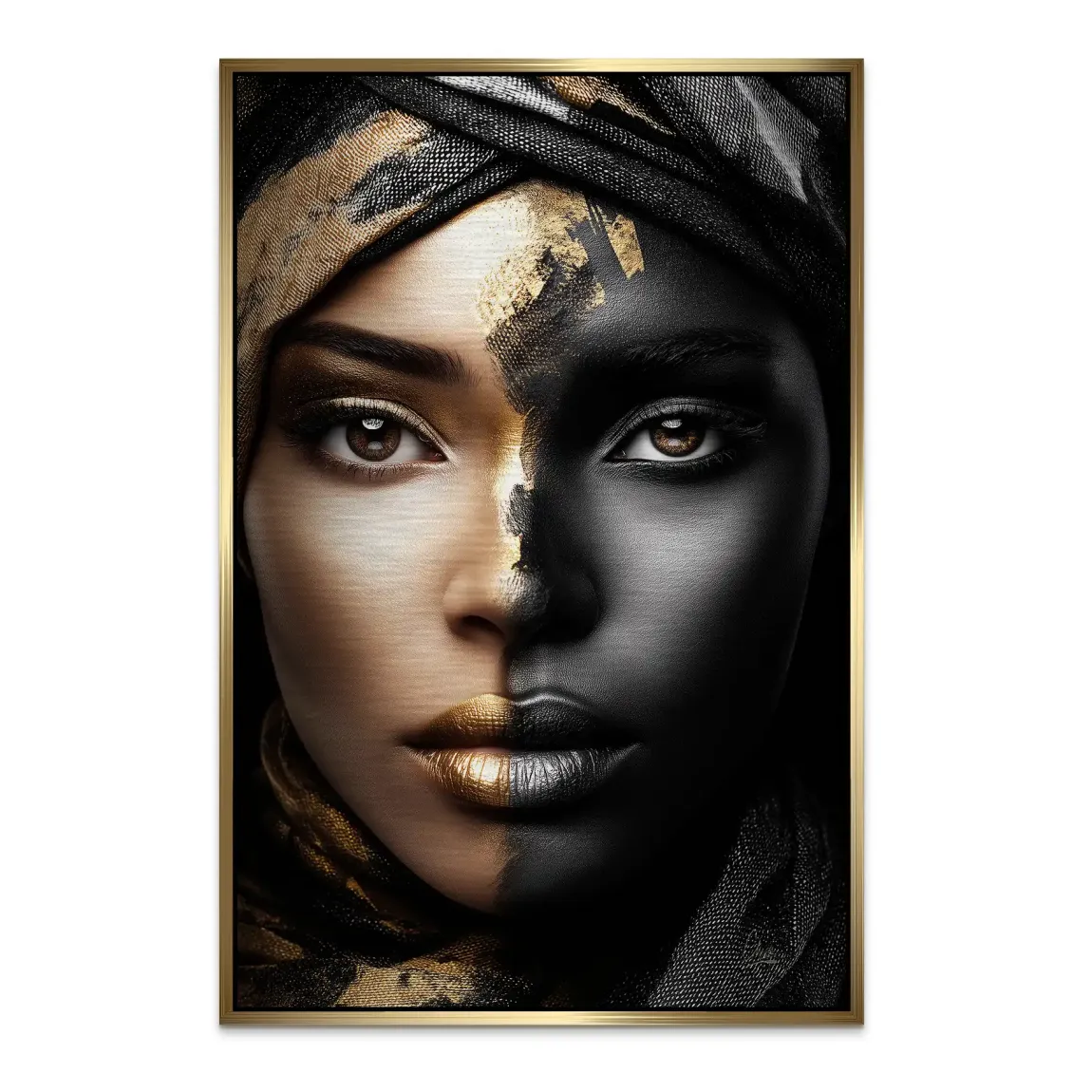 Dual Essence Alu Dibond Bild gebürstet - INGALERIE | Dein Onlineshop für moderne Wandbilder