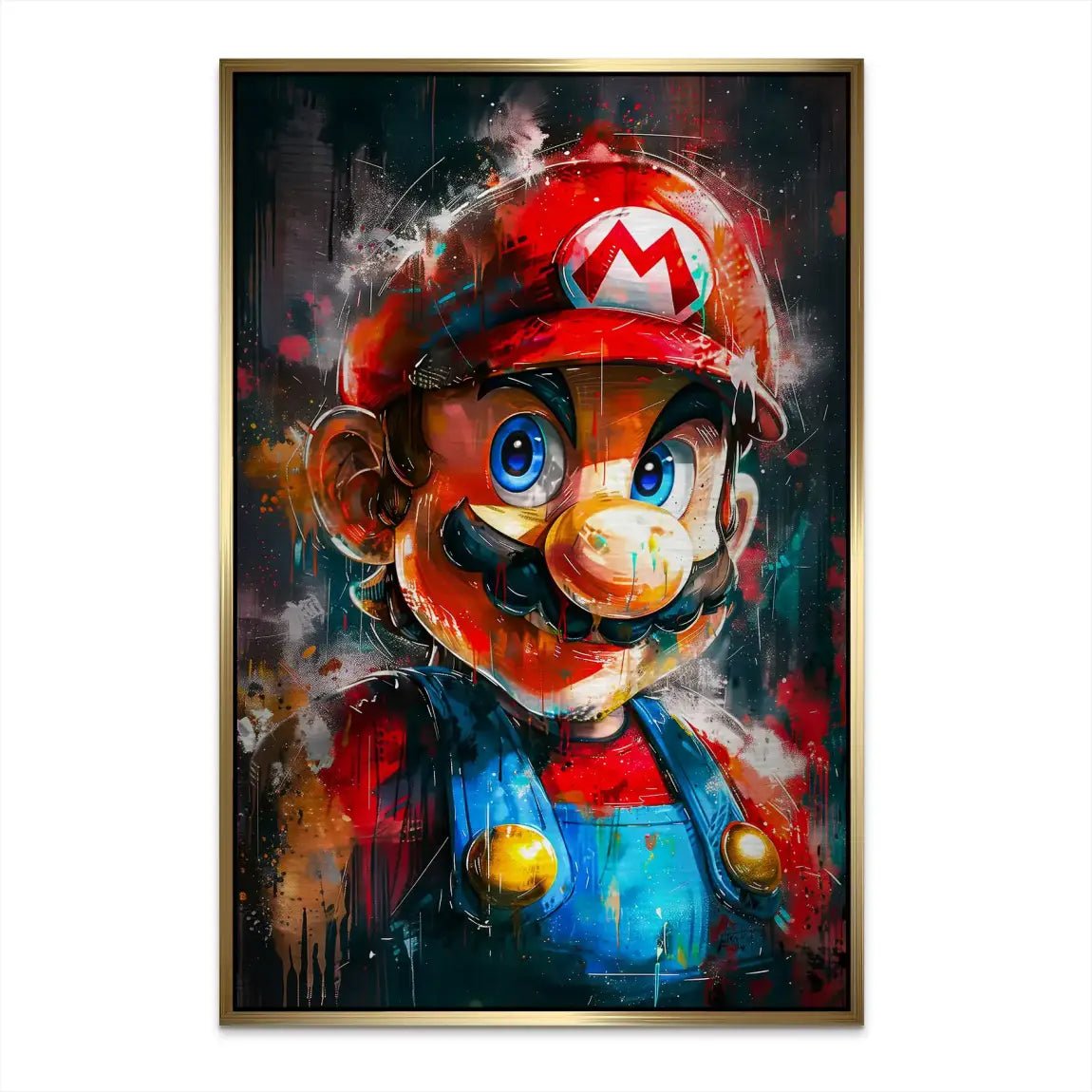 Abstrakt Mario Nr.2 Alu Dibond Gebürstet INGALERIE
