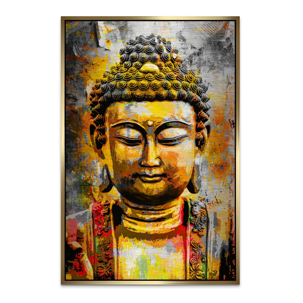 Buddha Boho Style AluDibond Gebürstet INGALERIE