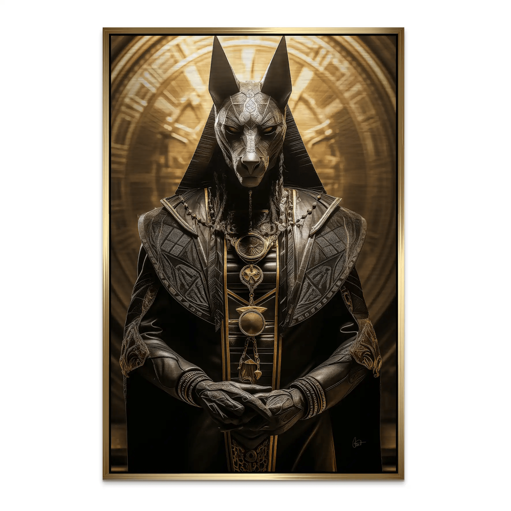 Anubis Mystik AluDibond Gebürstet INGALERIE